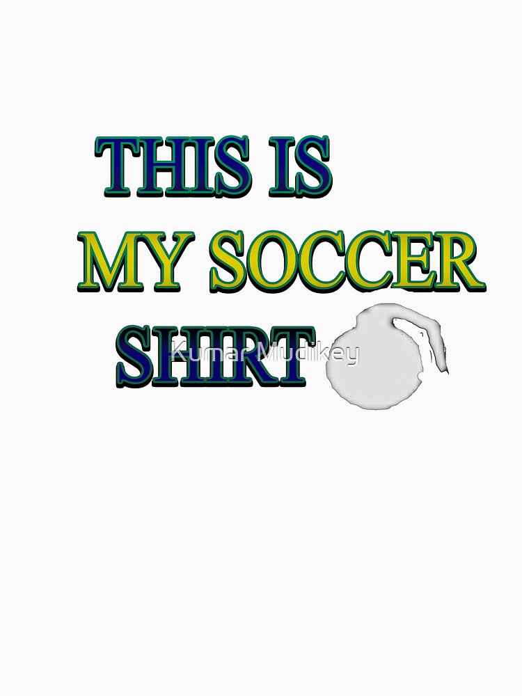 soccer tshirt  lover typography by  Mudikeys