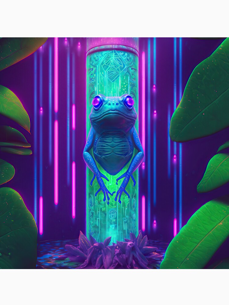futuristic frog by IA-Power