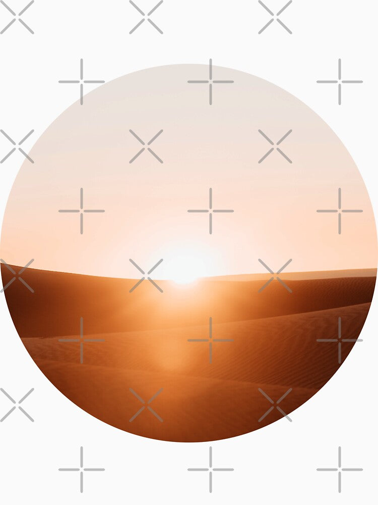 Desert Sunset Horizon by Alexandra Rty