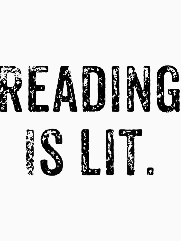 Funny Reading Is Lit English Teacher Book Gift by RonaldHahna