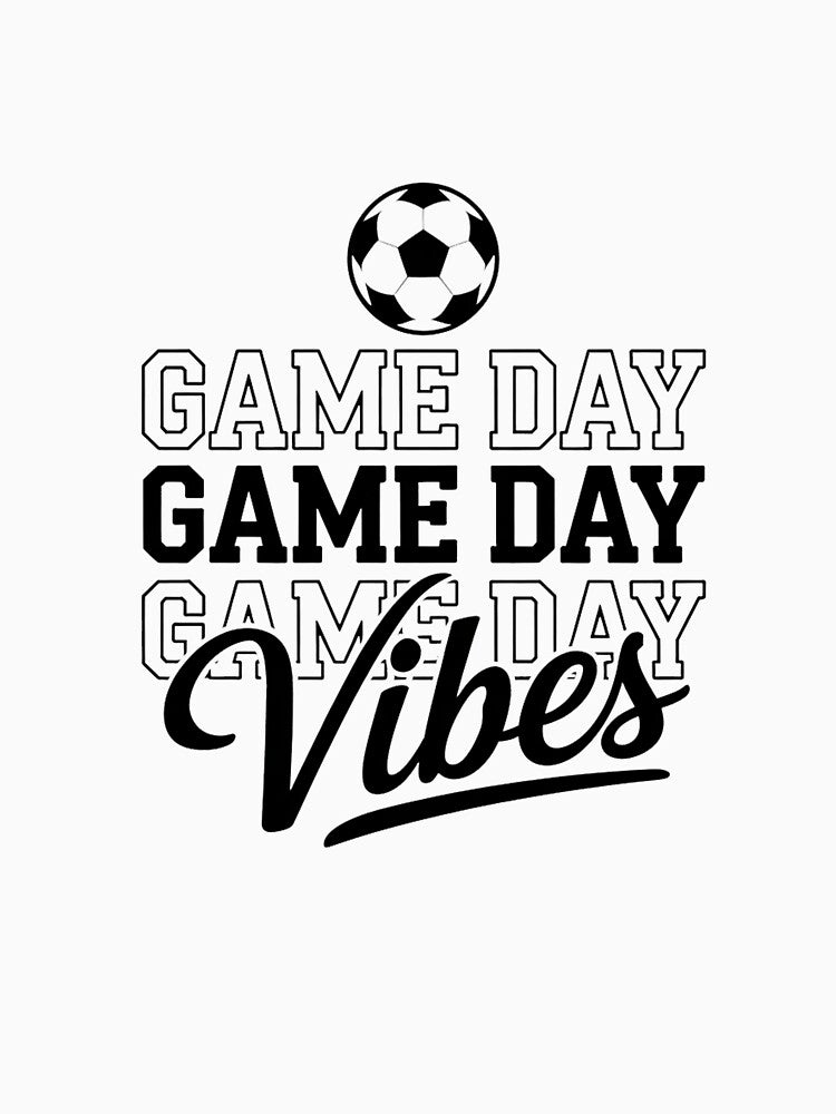 Soccer Vibes Game Day Vibes Mom Life by MinaReinger
