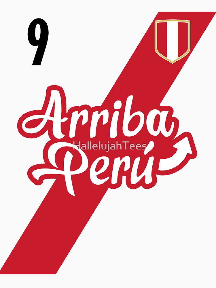 Retro Arriba Peru Soccer Jersey 9 Peruvian Futbol Gift Tee Jersey Peruvian Fanatic Gift  Retro Peruvian Gift Vintage Peru Shirt Peru Llama Cusco Gift Idea by HallelujahTees
