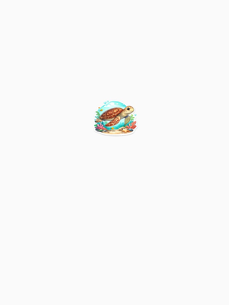 Cute tatal Sticker – Kawaii Ocean Animal by Pakeofus