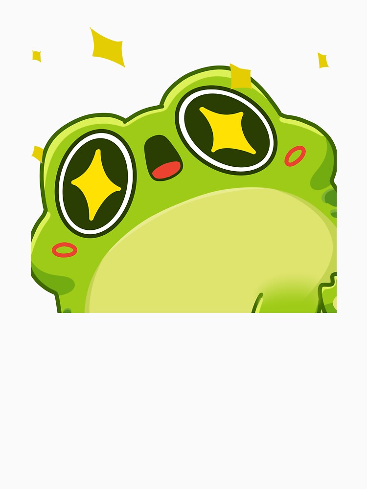 Kawaii Frog Wow and mesmerize by Emotiq