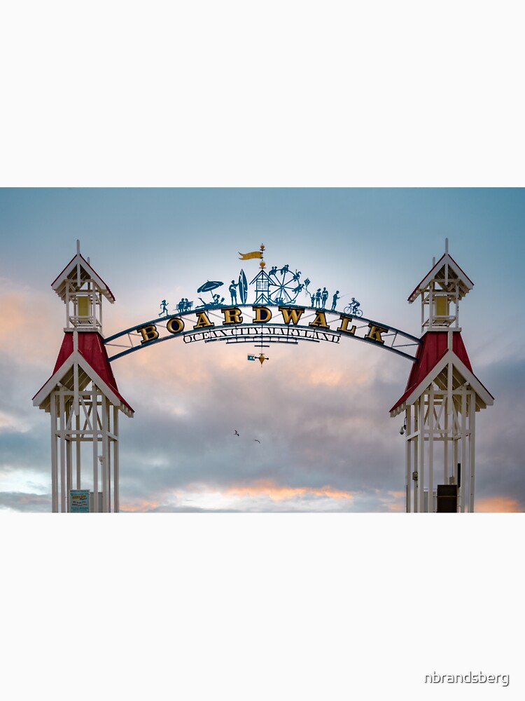 Ocean City Boardwalk Sign by nbrandsberg
