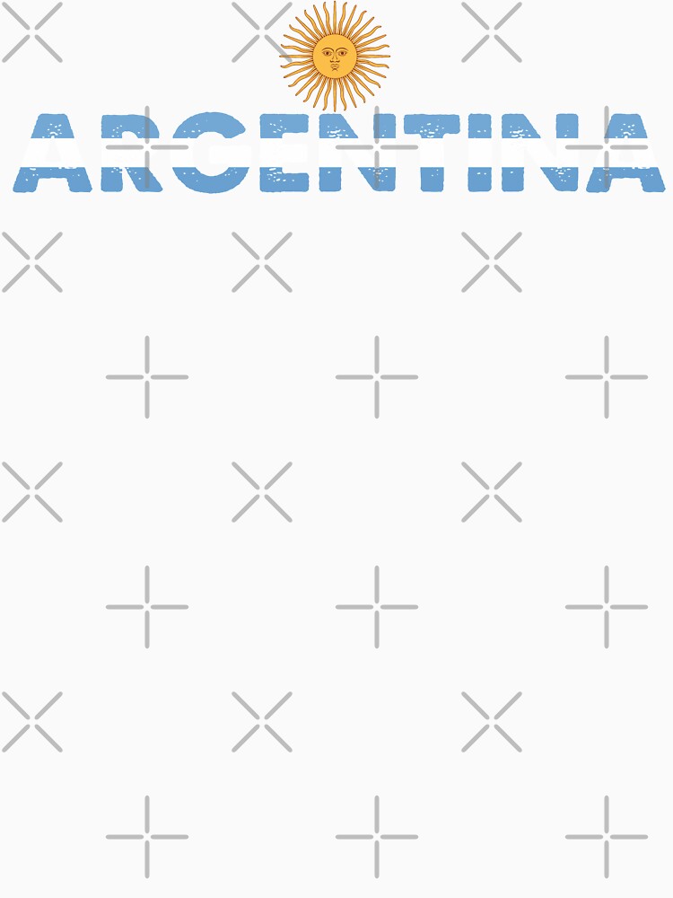 Argentina Argentinian Sun Of May Flag Vintage by alenaz