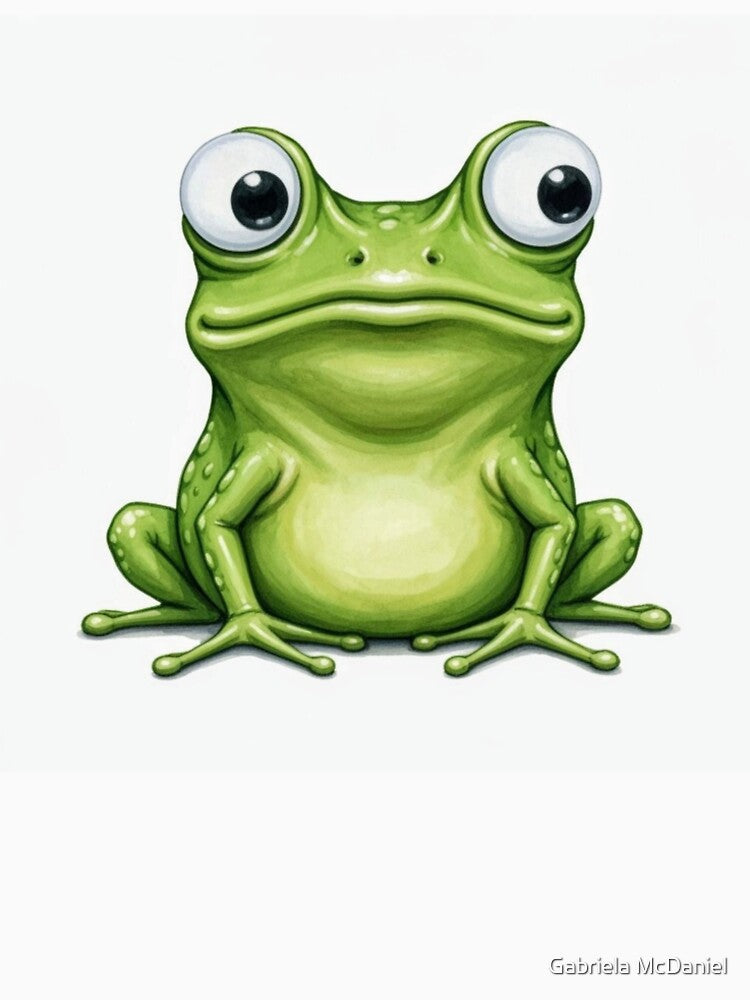 Cute Frog by Gabriela McDaniel