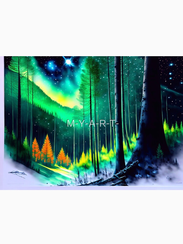 Green forest by M-Y-A-R-T-