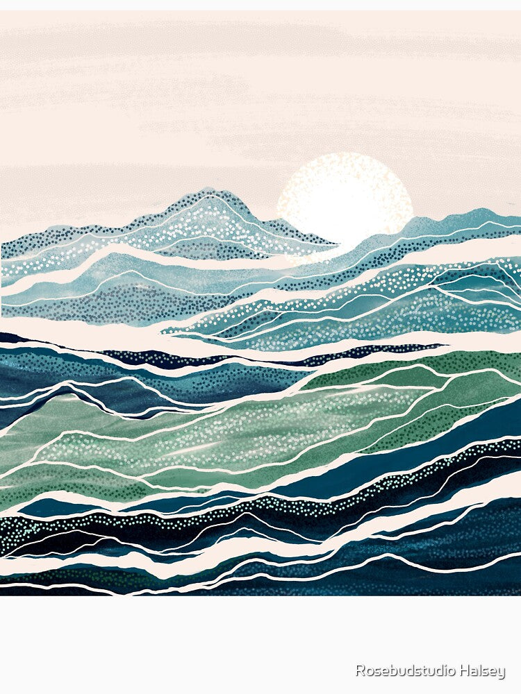 Across the Waves by Rosebudstudio Halsey