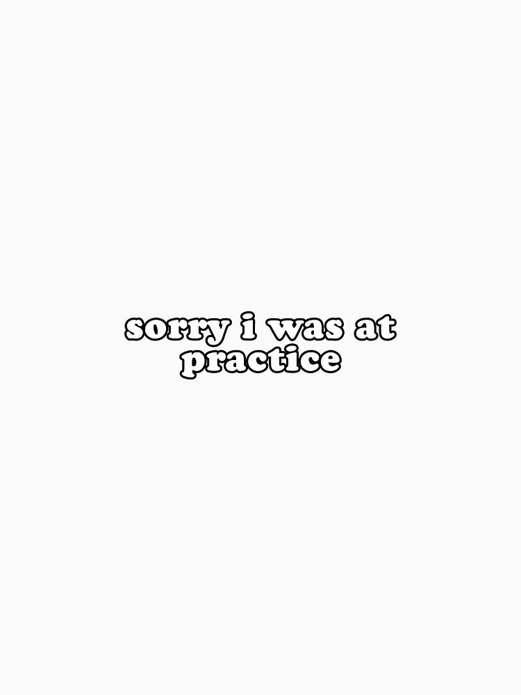 sorry i was at practice by stickerssella