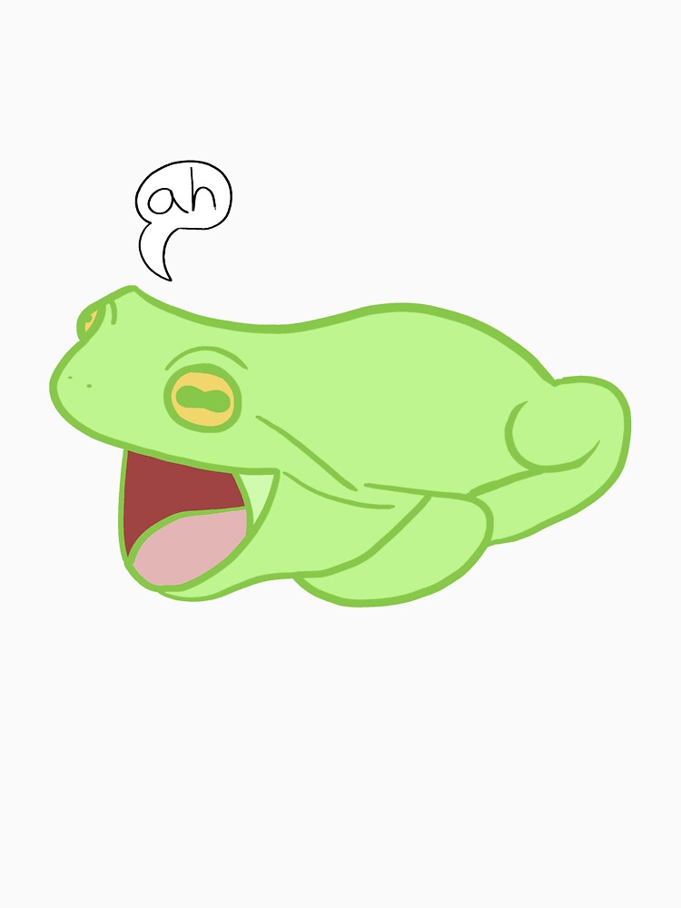 Yelling Frog by DooodleDuuude