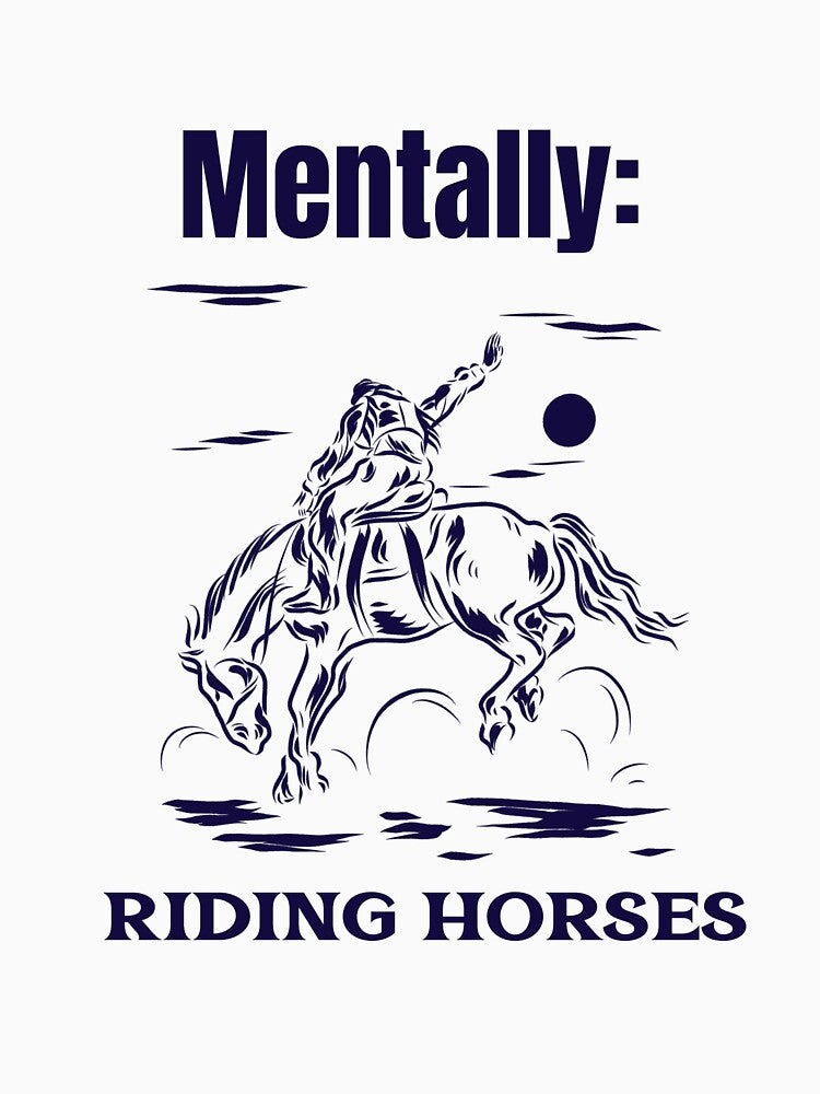 Mentally: riding horses by Zoaluxe