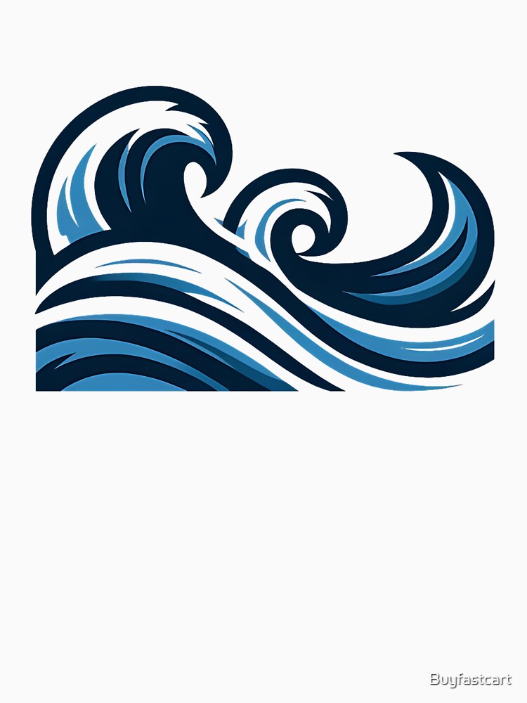 Ocean waves by Buyfastcart