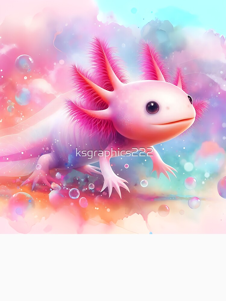 Axolotl Art #137 | Axolotl Lovers by ksgraphics222