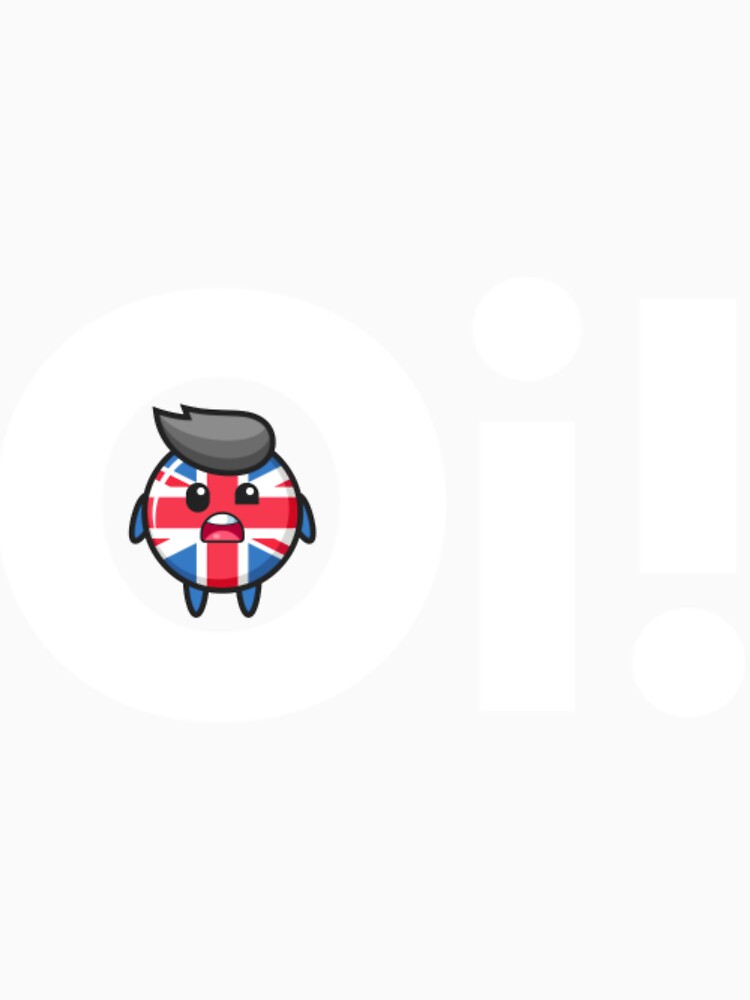 Oi! White Letters13 by EdgeOfAlliez