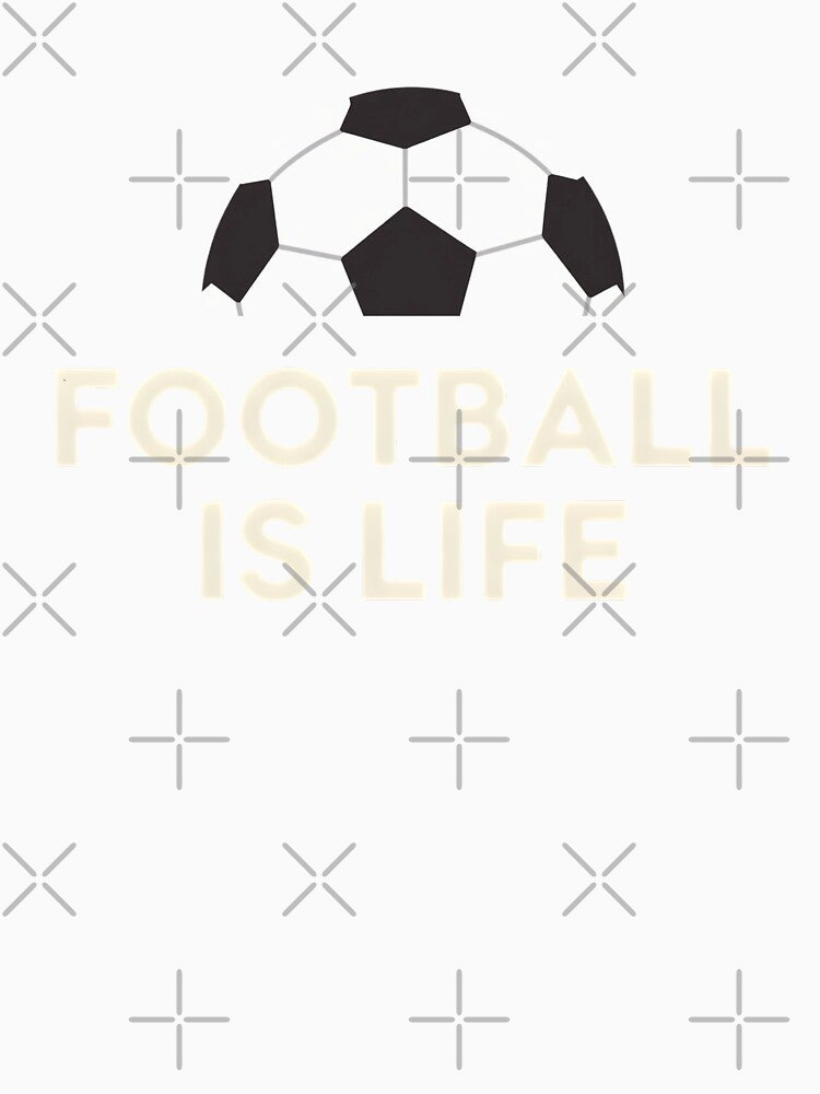 Football Is Life Soccer by HowToCanadian