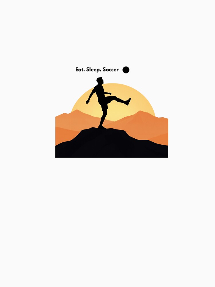 Eat Sleep Soccer Repeat, Soccer Boy Playing Football, Soccer Fan Gift, Kids Soccer Design, Football Lover Tee by gluxdesing