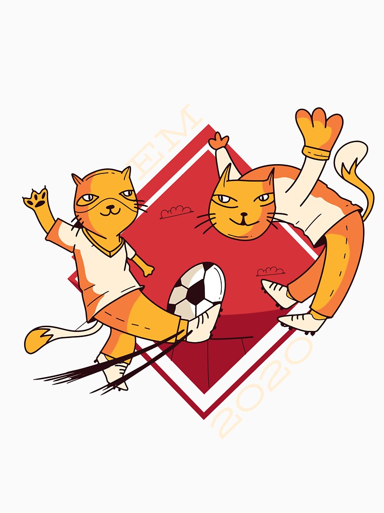 Cats soccer European Championship EM Germany by Dibbelchen