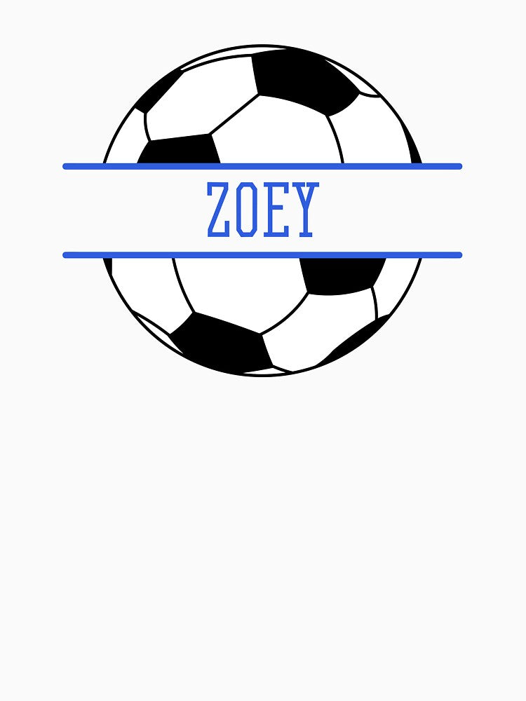 Zoey Personalized Soccer Ball by AtriumHouse