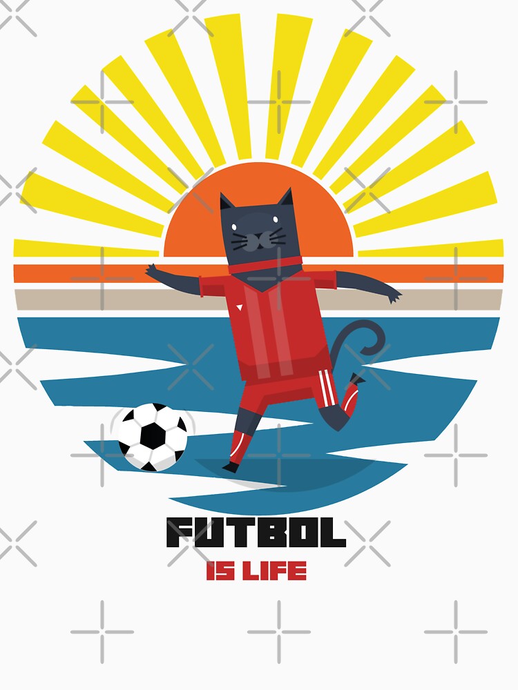 Futbol Is Life Cat Soccer Star by TheWildFlix