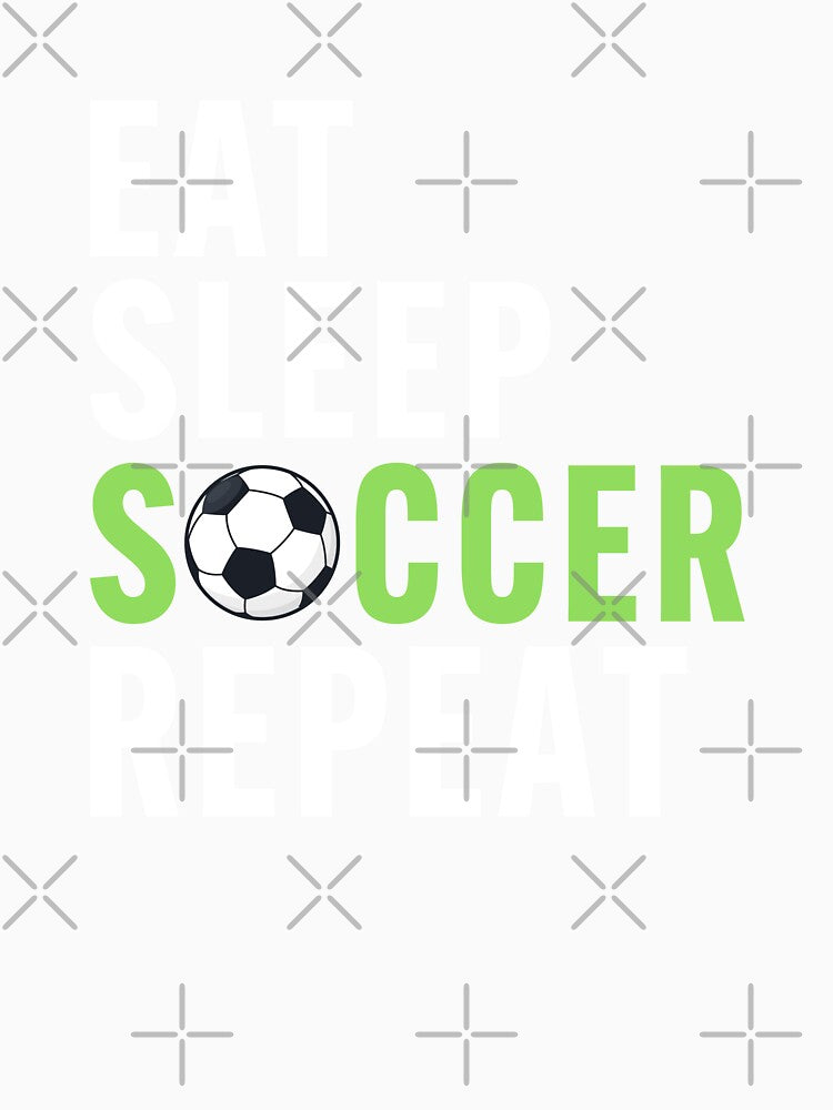 Eat Sleep Soccer Repeat by Gravy-tee07
