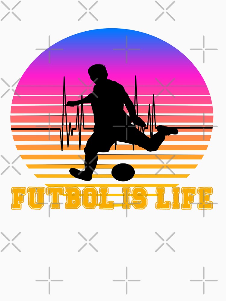 Mens Funny Futbol Is Life Gift For Everyone by Afcwilkinson309