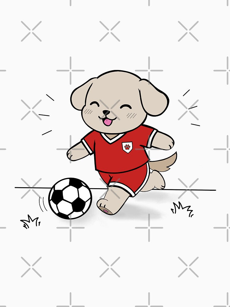Football dog by Delmu16