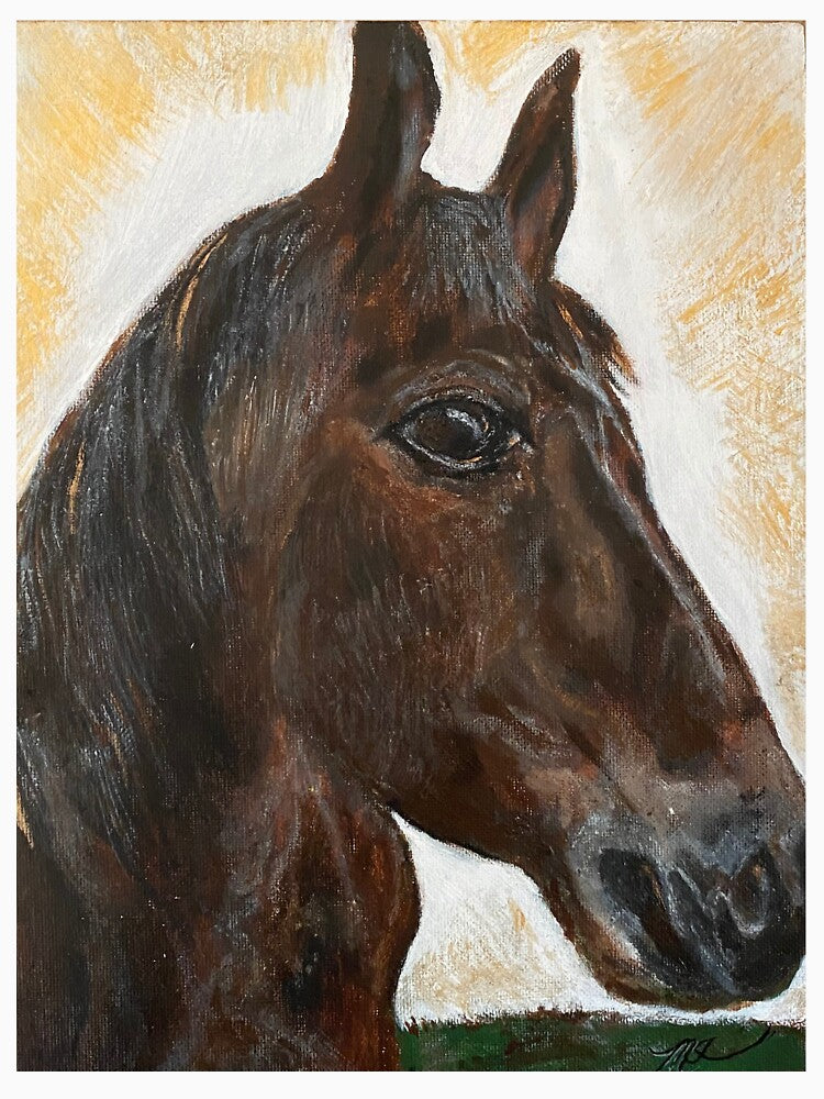 Majestic Horse Portrait by MELODY1965