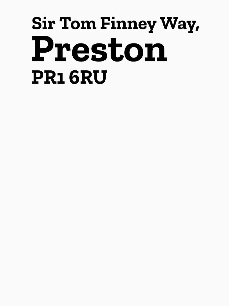 Preston Stadium Address by The Chuck Wagon