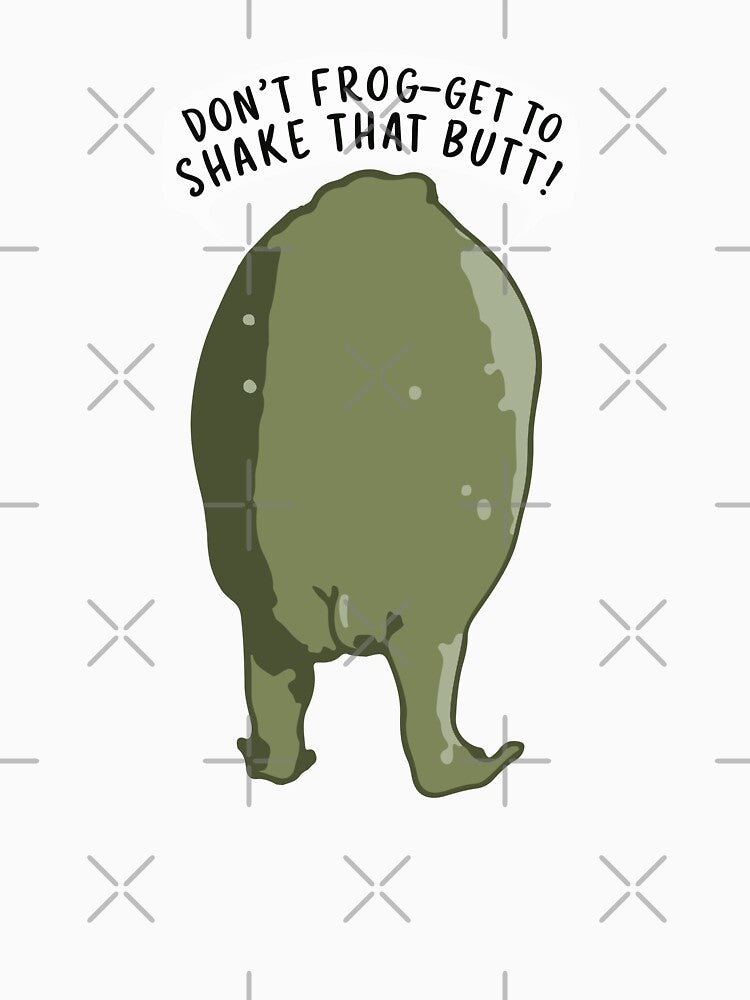 Frog butt x frog butt by The  Knick Knack Nook