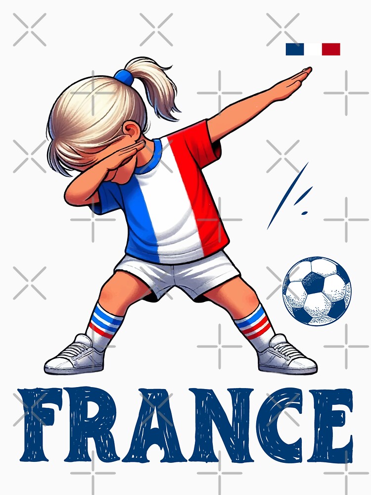 Girl French Soccer by MyLifeStyleShop