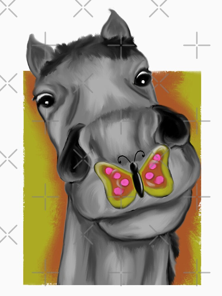 Horse and butterfly by Antiope33