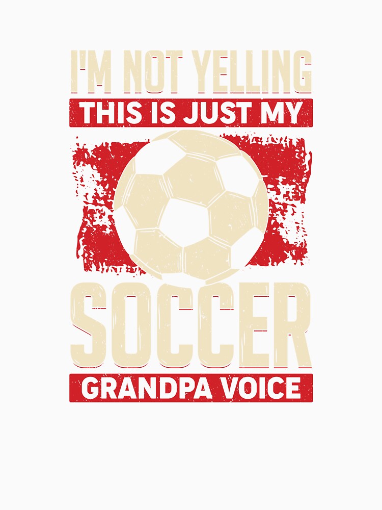 Funny Soccer Grandpa Grandfather Gift by Marcid95