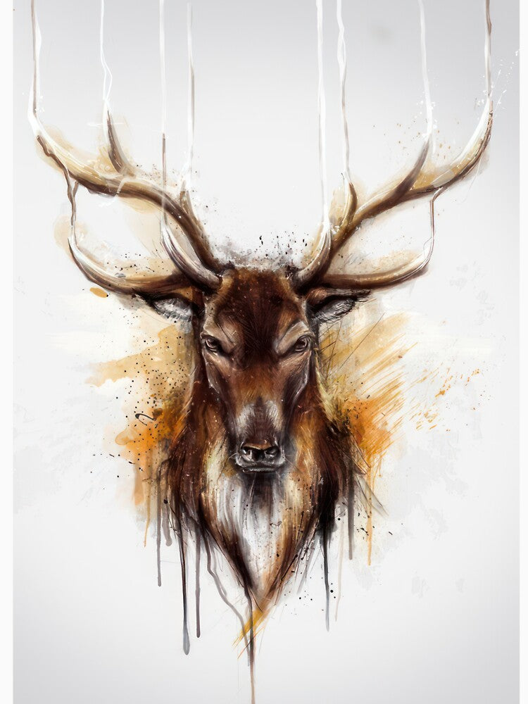 Deer art by nebelimr