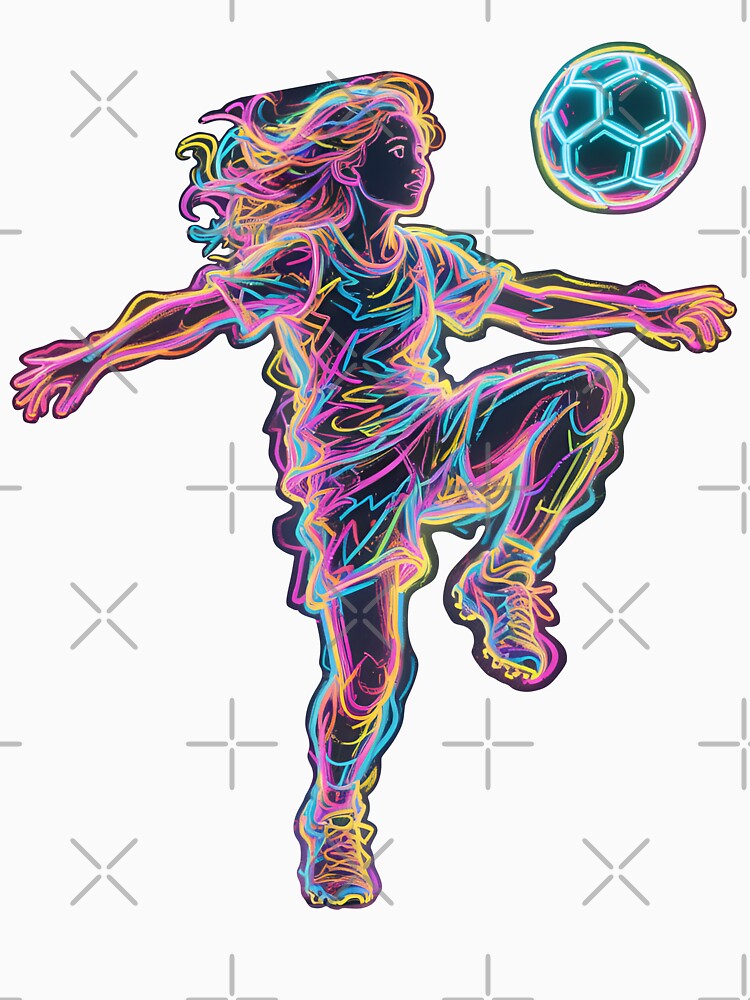 Just A Girl Who Loves Soccer Women Girl Soccer Player by Colorfulman
