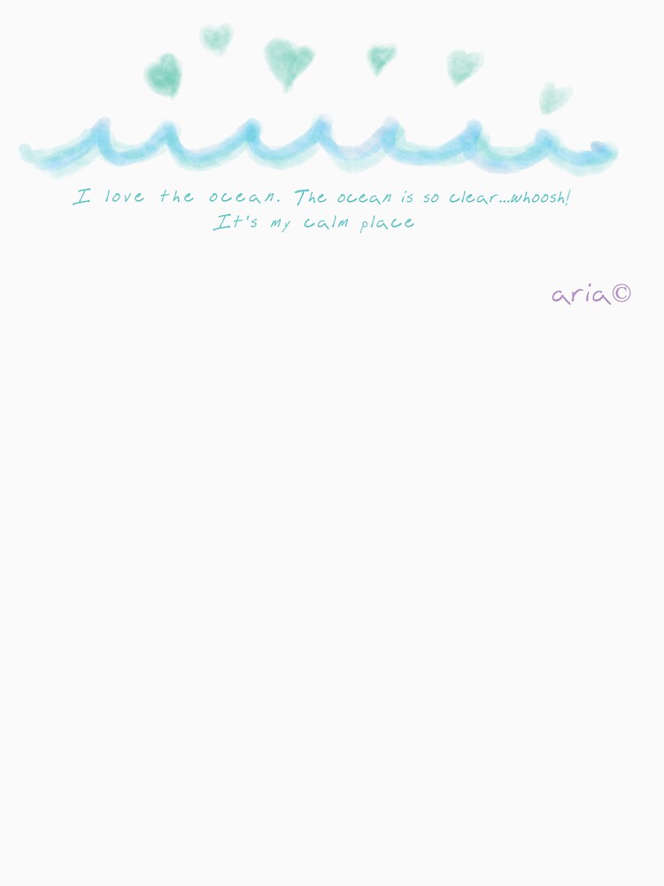 The Ocean, my calm place by AriaPinkBubble