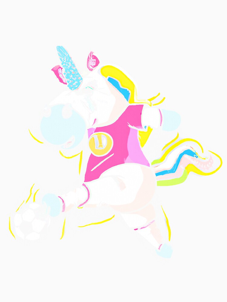Unicorn soccer girl comic by Imutobi
