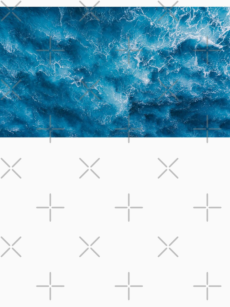 Beautiful Blue Ocean Waves by thegreenclock