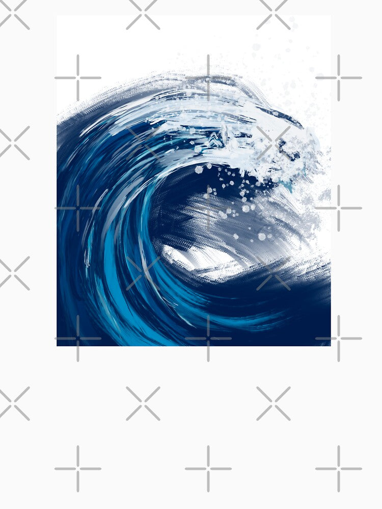 HANDMADE PAINT- OCEAN - OCEAN WAVES ART - ART WAVES - ART OCEAN - OCENA LOVER by Tropical Blood