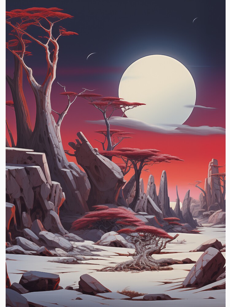 : Bad Lands Wasteland – Dreamscapes Harsh Terrain by TechDreamscapes