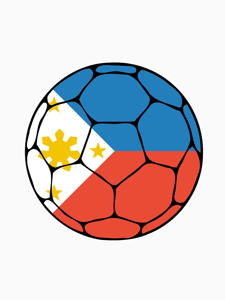 Philippines Flag Soccer Ball by ehgraphics15