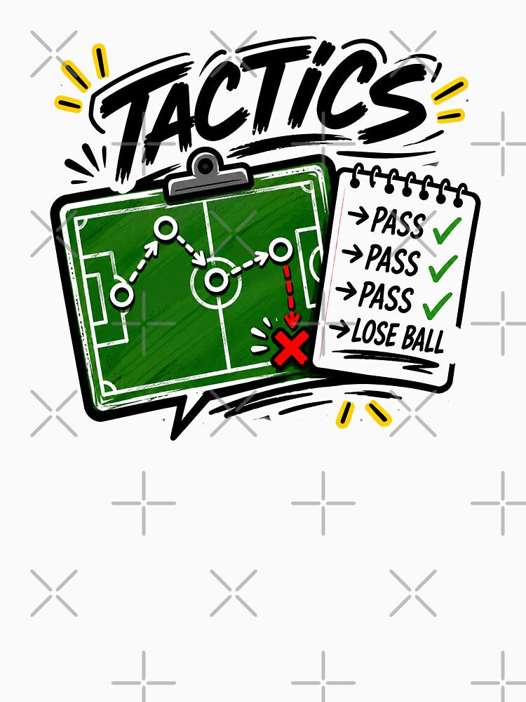 Soccer Tactics Coach Funny Football by MonkiFlipp