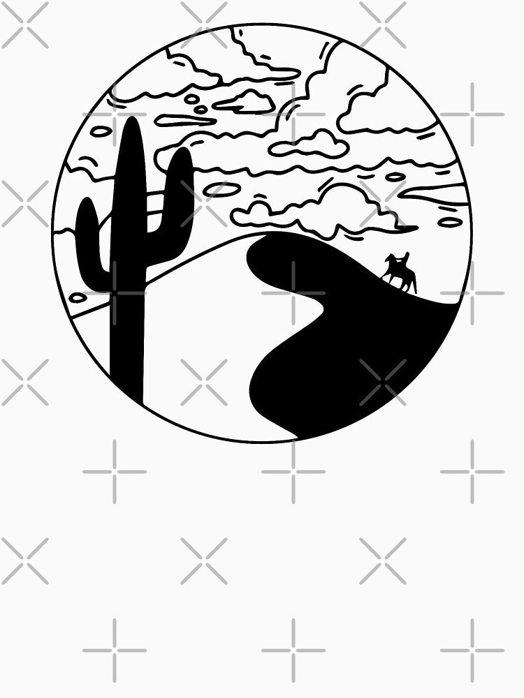 Funny Desert Cosmic Gift by ZimbomDesigner