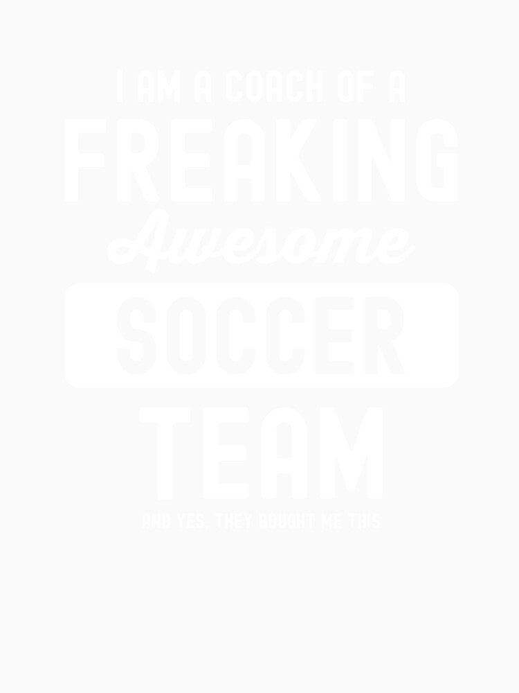 Soccer Coach Trainer Gift by CentralDesignz