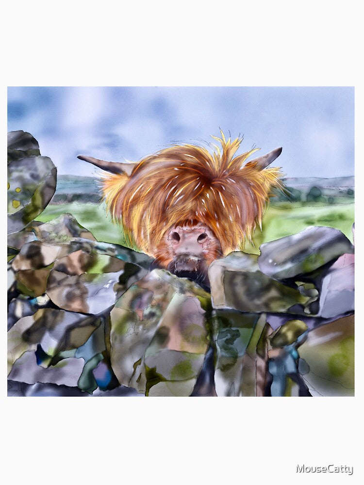 Highland cow by MouseCatty