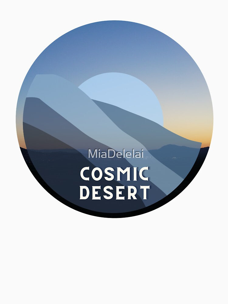 Cosmic Desert Sunset Graphic by MiaDelelai