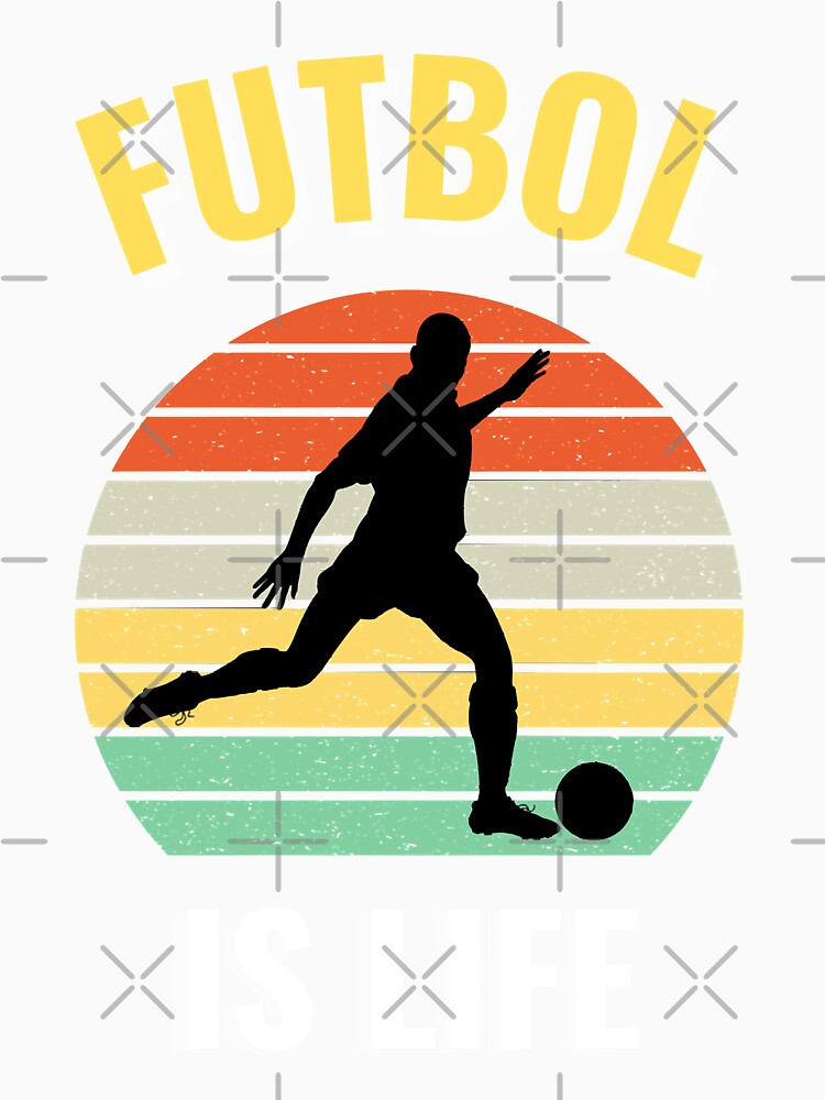 First Day Of Limited Edition Futbol Is Life Vintage Vintage Style Art by PoppyCoodesa