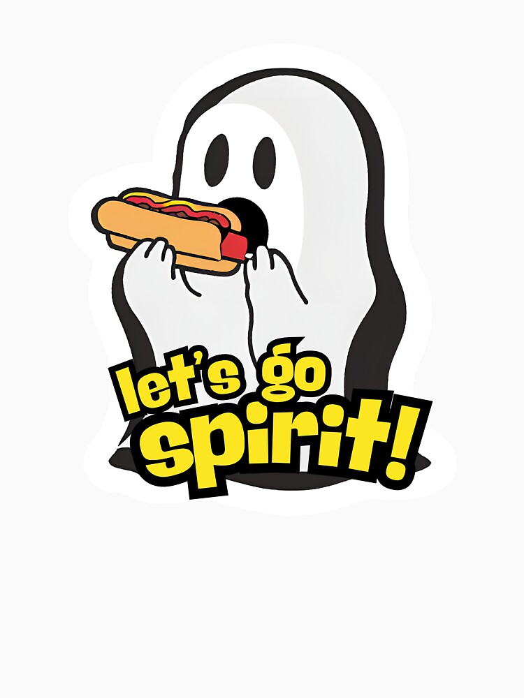 Spirit Eating a Hot Dog by Hotdog Spirit
