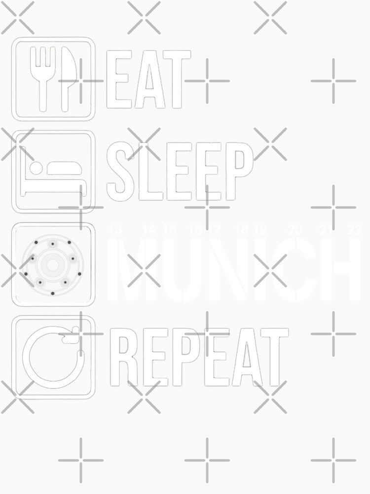 Football eat sleep munich by smallcatvn