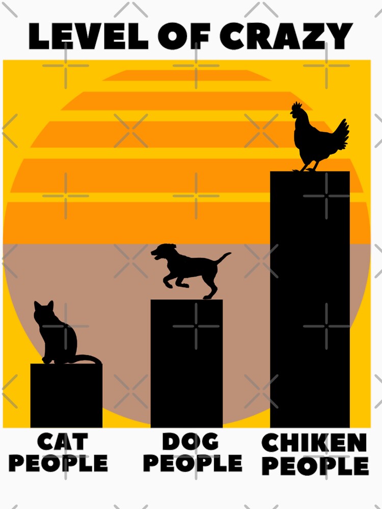 Level of crazy chicken people by Douniaya